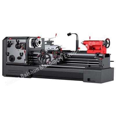 China CW6180Q Brake Drum Brake Disc Lathe Machine Metal Pipe Threading Horizontal for sale