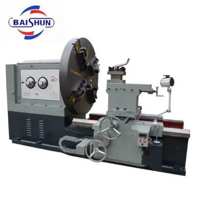 China Automotive Wheel Facing Lathe Machine Economic Floor Type Face Lathe for sale