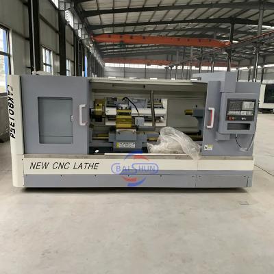 China CK6140 Flatbed CNC-draaibanden Horizontale sterke stijfheid Te koop