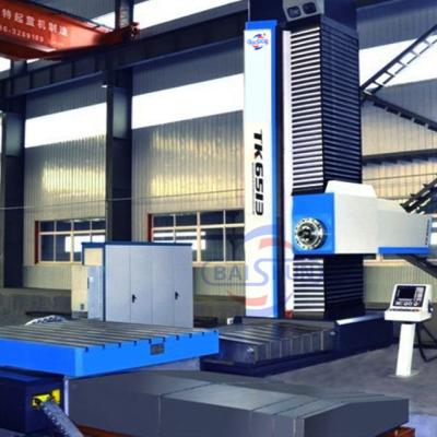 China Hochpräzisions-CNC-Horizontale Bohr- und Fräsmaschine mit Winkelkopffräsmaschine zu verkaufen