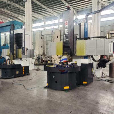 China CK5116 Alta precisão 4 mandíbula torno Chuck Torno máquina vertical máquina de torno de metal CNC à venda