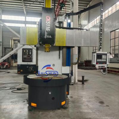 China CK5116 Máquina de corte de torno CNC de torneamento CNC para metal vertical à venda