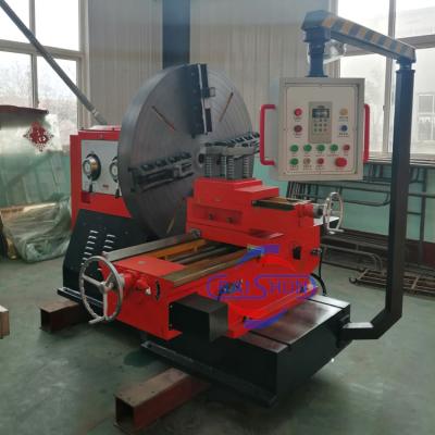 中国 PLC Controlling Floor Type C6020 Metal Turning Face Lathe Machines 販売のため