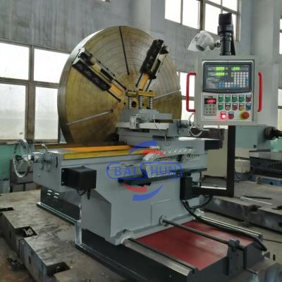 中国 Floor Type Lathe C6016 Horizontal Facing Lathe Machine For Turning Flange 販売のため