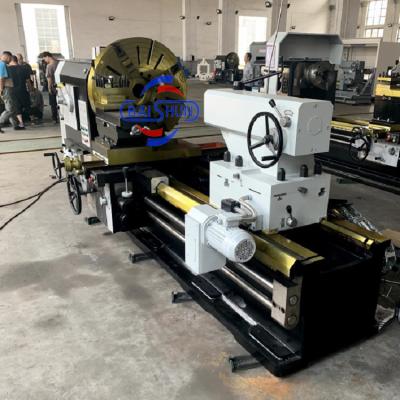 Chine Heavy Duty Horizontal Semi-Automatic Machinery Lathe Turning Tornos à vendre