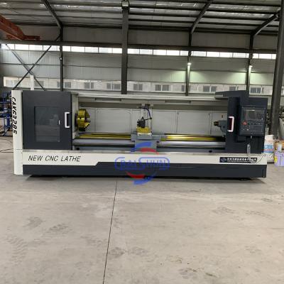 China Fanuc metalen draaibank platbed CNC-bewerkingsinstrument draaibank Te koop