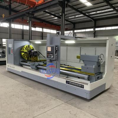 China CK6150 Torno automático de CNC máquina de herramienta de metal máquina de torno de cama plana en venta