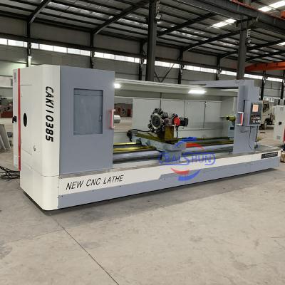 China Torno de lecho plano de alta precisión máquina de torno CNC horizontal girando el torno en venta