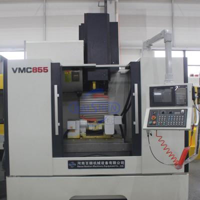 China VMC850 3 eixos tipo ponte Torno Torno CNC Vertical Fressing Machine Center à venda