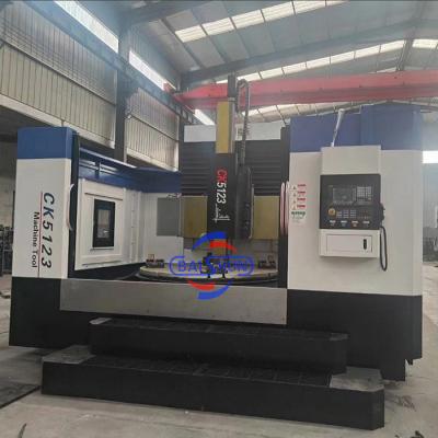 China CK5123 Cnc Vertical Lathe Machine VTL Single Column Cnc Vertical Turning Turret for sale