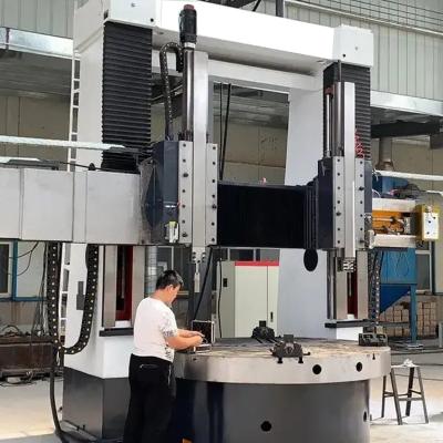 China Hohe statische und dynamische Steifigkeit Schwerlastmaschine VTL CNC-Vertikaldrehmaschine zur Metallbearbeitung zu verkaufen