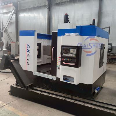 China Ck51 Cnc Vertical Lathe With C Axis For Turning & Milling Customized Vertical Lathe for sale