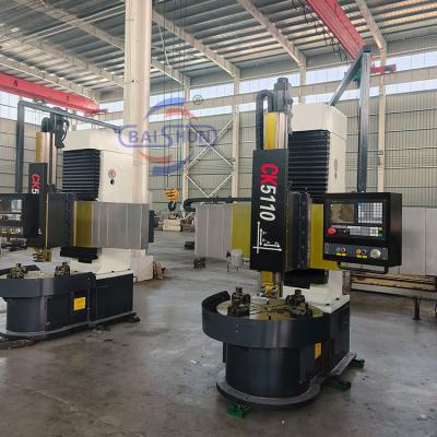 China Máquina de torno de metal Usado Cnc Lathe Máquina de torno vertical de columna única en venta