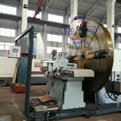 China Máquina de torno de superficie de brida de gran diámetro tipo de piso de cara en venta