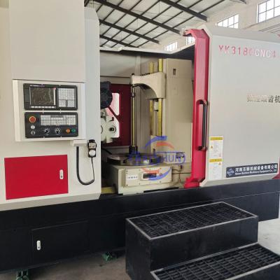 China YK3150G High Speed Metal Cutting 8 Modulus CNC Gear Hobbing Machine for sale