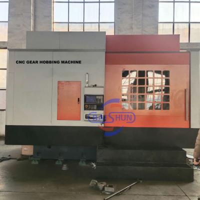 China High Speed Worm Gear Cutting Hobbing CNC Type Gear Hobbing Machine for sale