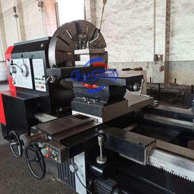 China Manual Horizontal Lathe Machining Heavey Duty Tornos Metal Lathe Machine à venda