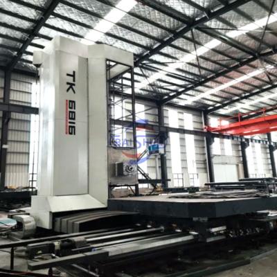 China Siemens Cnc Boring Machine With Rotary Table With Positive Hanging Headstock for sale