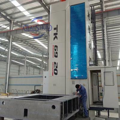 China Boormachines 4 Axis Cnc Boring And Milling Machine 360 graden horizontale universele freesmachine Te koop