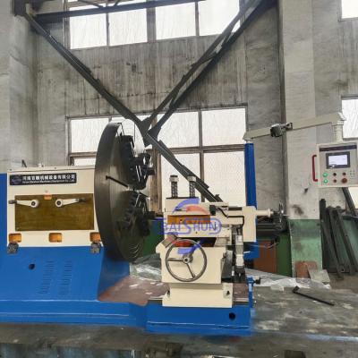 China Grande Diâmetro Profissional PLC Tipo Flange Turning Horizontal Face Torno Máquina à venda