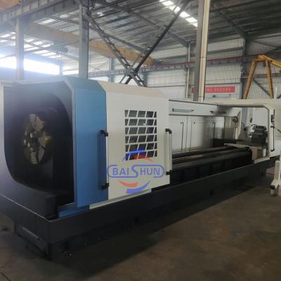 China Large Hole Cnc Turning Machine Screw Cutting Cnc Metal Pipe Threading Machine for sale