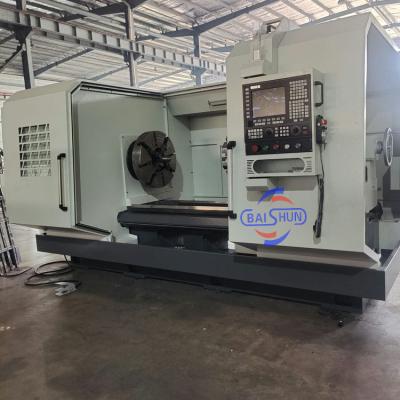 China Horizontal Oil Country Pipe Threading Lathe Machine  With 360mm Spindle Bore for sale