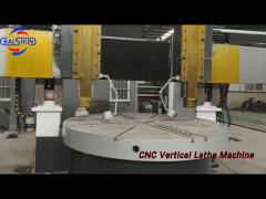 Manual CNC Vertical Lathe Machine Metal Turning High Accuracy Heavy Duty