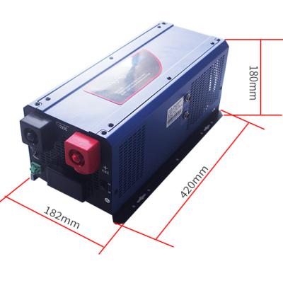 China Caravan Boat Power Frequency 12V DC to 110v/220V Pure Sine Wave Power Inverter for RV Trailer Motorhomes SAA for sale