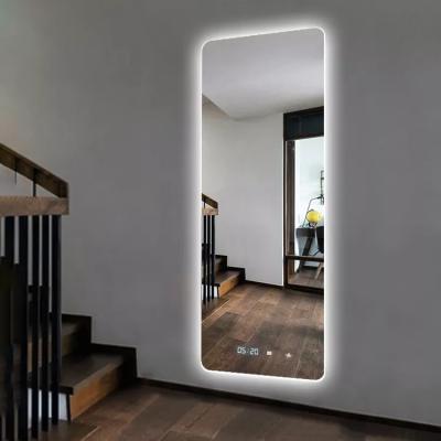 China Eco-friendly Decorative Wall Mirror Wall Full Mirror Hotel Bathroom Led Full Length Mirror With Light for sale