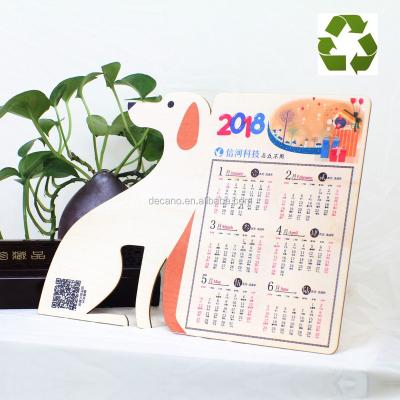 China Chinese wood Calendare for sale