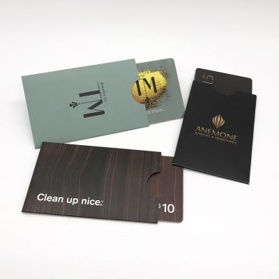 China Club gift certificate with card holder for sale