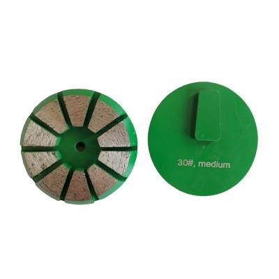 China For concrete floor 3 inch 10 segments diamond grinding wheel of concrete and terrazzo for terrco grinder for sale