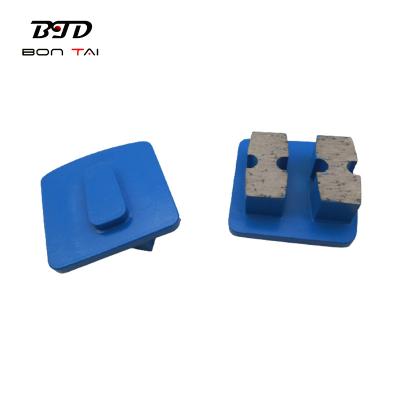 China For Concrete and Terrazzo Floor Grinding Redi Lock Metal Link Diamond Grinding Shoes For Concrete Floor for sale