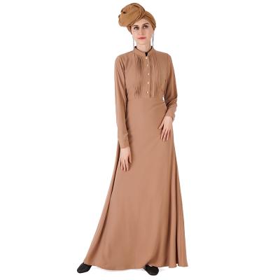 China Modest Muslimah Styling Ready to ship Dubai luxury long shiny soft silky chiffon abaya abaya muslim eid maxi dress for sale