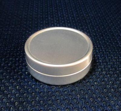 China Aluminum Round Cosmetic Packaging/Cream Jar /Aluminum Jars With Press Cap-10G & 10ML  for sale