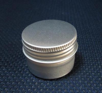 China Aluminum Round Cosmetic Packaging/Cream Jar /Aluminum Jars With Screw Cap-8G & 8ML  for sale