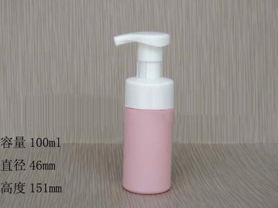 China 100ML 150ML Round PET/HDPE cream airless bottle with airless pump, Foam pump, Lqiud soap for sale