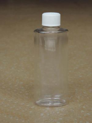 China 240ML Round Cosmetic PET/HDPE Bottles With the scale Supplier Lotion bottle, Srew cap for sale