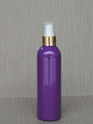 China 270ML Round Cosmetic PET/HDPE Bottles With the scale Supplier Lotion bottle, Srew cap for sale