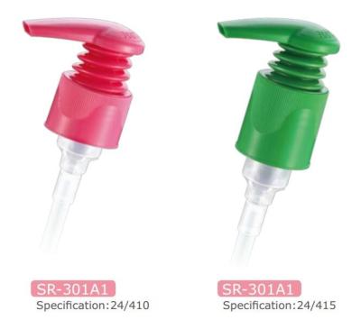 China Plastic Screw Lotion Pump, 1.2-1.5ml/T, 24/410,24/415,28/400,28/410 for sale