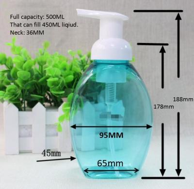 China 3000ML 500ML Foaming pump bottle, Self  Foaming bottle. Lash bottle, Twins Bottle for sale