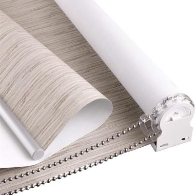 China Durable Windows Roller Blinds Thermal Insulated UV Protection Blackout Pull Down Shades for Home and Office for sale