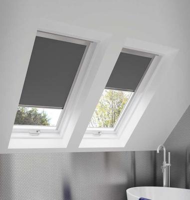 China skylight blind roof curtain with 100% blackout fabric Kitchen, Bathroom, Bedroom, Dining Room for sale