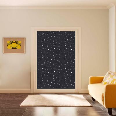 China Portable Travel Blackout Window Blind Window Curtain Fabric Curtain Pattern Oriel Window with Suction Cup and Magic Tape Support for sale