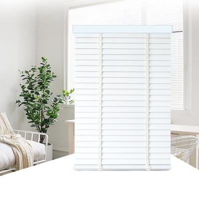 China Faux wood venetian blind foam wood blinds make in China for sale