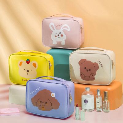 China New Design Fashion Lovely Cartoon Waterproof Cosmetic Bag Travel Storage Makeup Bag for sale