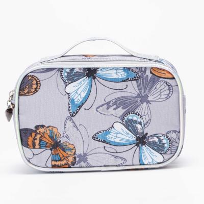 China Fashion New Arrival Customized Cosmetic Bag Butterfly Series Make Up Cosmetic Bags And Cases Cases for sale