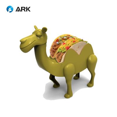 China Viable Kids Safe Plastic Taco Holder Food Dinosaur Taco Stand Hot Dog Holder for sale