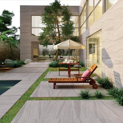 China Outdoor R10 Matte Anti Slip Design 1cm 10mm 20mm Paver 2cm Thick Modern Swimming Pool Deck Porcelain Floor Tiles New For Hotel Project for sale