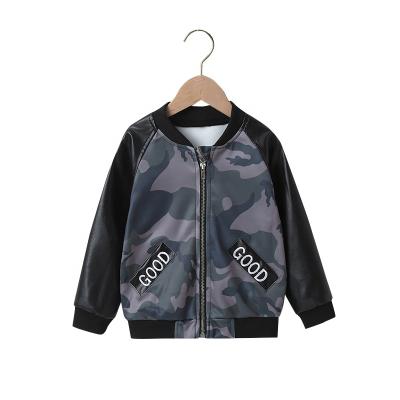 China Bomber Jacket Boys Camouflage Jackets Boys Clothing Kids Spring and Autumn Jacket Coat Tops for sale